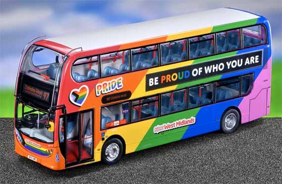 National Express West Midlands Alexander Dennis Enviro400 Pride